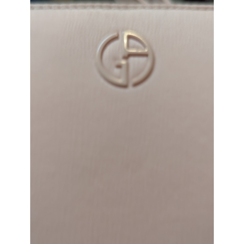 Giorgio Armani Beauty Blush Pink Zippered Cosmetic Travel Bag Pouch